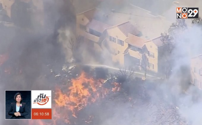 แคลิฟอร์เนียรับมือไฟป่า 16 แห่ง ตาย 8 ราย