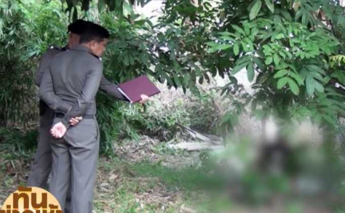 แทงคอหนุ่ม ดับคาสวนลำใย