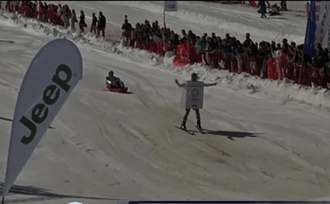 แข่งขัน “Jump and Freeze” ในเลบานอน