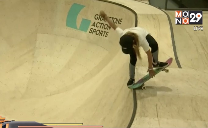 หนูน้อย 10 ขวบหวังแข่งสเก็ตบอร์ดโอลิมปิก 2020