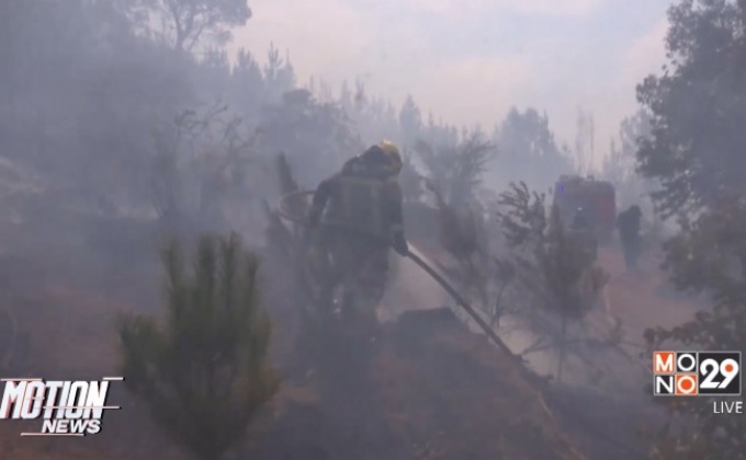 สถานการณ์ไฟป่าในชิลี
