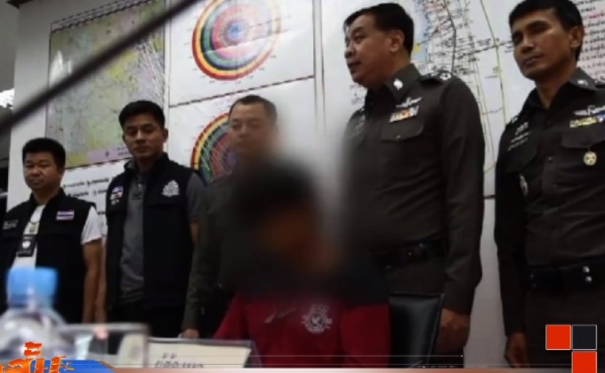 หนุ่มชักปืนขู่คู่อริสงกรานต์เมืองกาญจน์มอบตัว