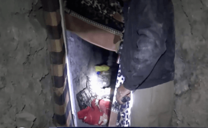 เผยภาพอุโมงค์ใต้ดินในเมืองซินจาร์ อิรัก