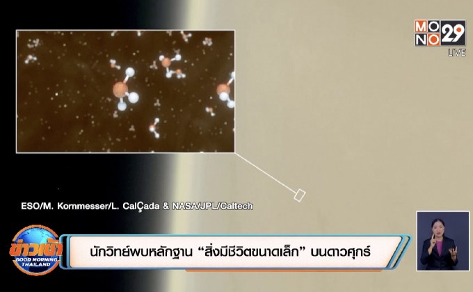 นักวิทย์พบหลักฐาน “สิ่งมีชีวิตขนาดเล็ก” บนดาวศุกร์