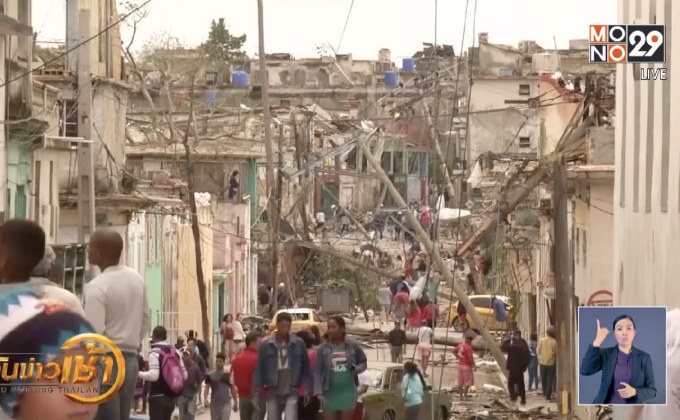 คิวบาเสียหายหนักจากทอร์นาโด