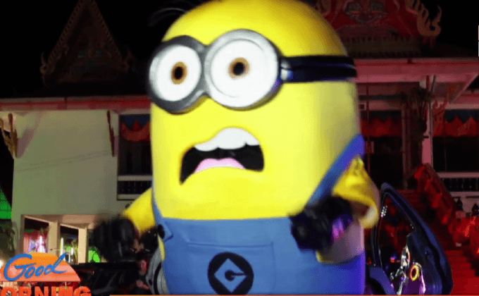 โคโยตี้มาสคอตน่ารัก งานโชว์เครื่องเสียงรถยนต์