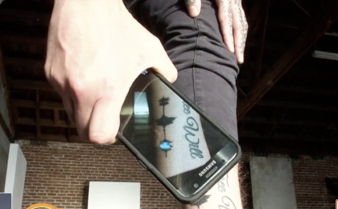 ศิลปินคิดค้นลายสัก “ส่งเสียงได้”