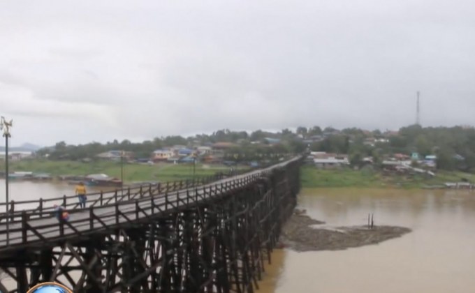 อ.สังขละบุรี เตรียมแผนพร้อมรับมืออุทกภัย