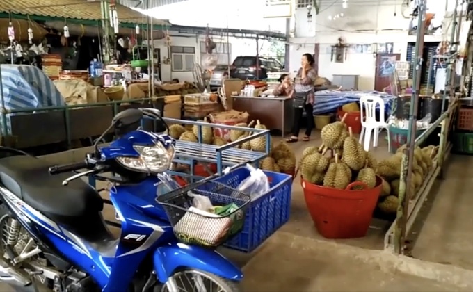 คนร้ายซื้อทุเรียน 400 กิโลกรัมไม่จ่ายเงินขับรถหลบหนี