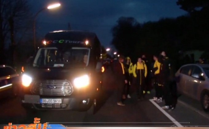 ระเบิดใกล้รถบัสนักเตะ “ดอร์ตมุน” เจ็บ 1