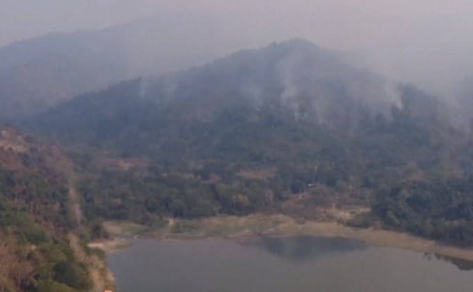 ควบคุมไฟป่าเขาใหญ่ได้แล้ว 