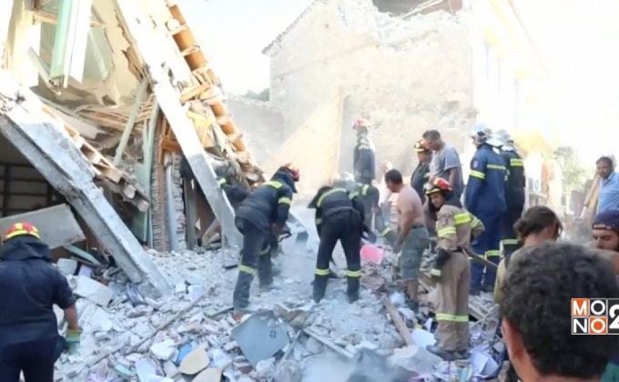 แผ่นดินไหวขนาด 6.3 ในตุรกีและกรีซ