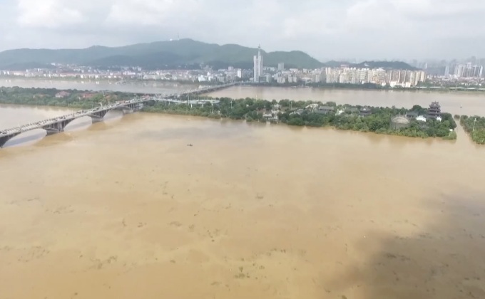 น้ำท่วมมณฑลหูหนานของจีน