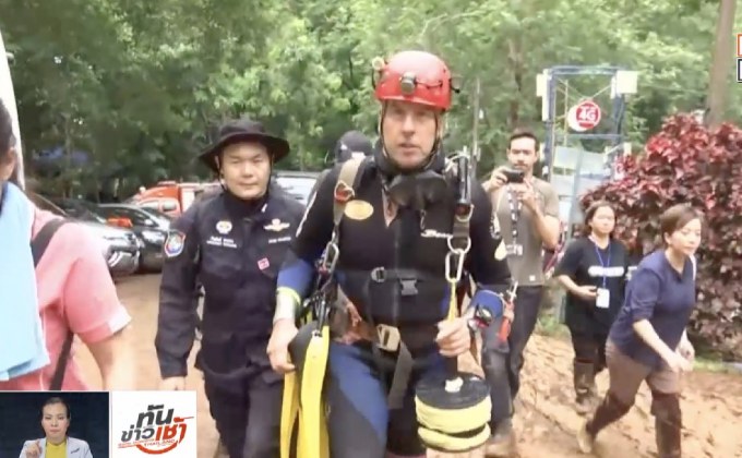 นักดำน้ำอังกฤษเผยนาที พบ 13 ชีวิต เพราะ ‘เชือกหมด’