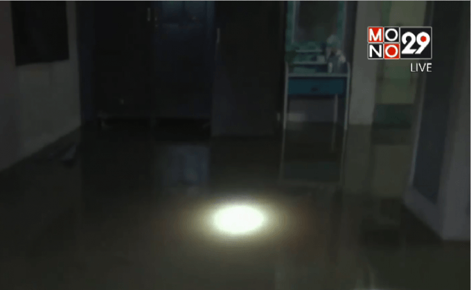 น้ำป่าไหลหลากเข้าท่วมหลายหมู่บ้าน จ.พัทลุง