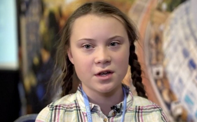 “เกรต้า ธันเบิร์ก” เด็กสาวผู้ประท้วงเพื่อสิ่งแวดล้อมโลก