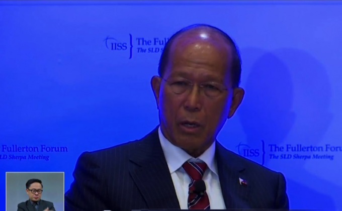 ฟิลิปปินส์เตือนอย่าใช้อาเซียนเป็นตัวแทนในการแข่งขัน