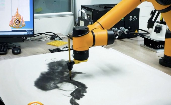 ​หุ่นยนต์ศิลปิน วาดภาพด้วย AI
