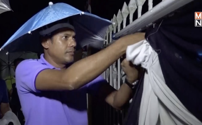 หน่วยงานต่างๆ เก็บผ้าระบายขาวดำ-ป้ายส่งเสด็จสู่สวรรคาลัย