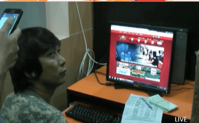 จับโต๊ะพนันบอลกลางเมืองอุดรธานี