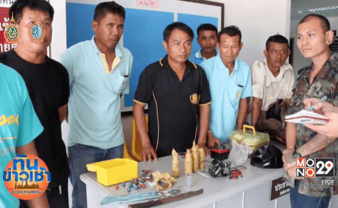 จับทิดสึกใหม่ พร้อมระเบิด-ประทัดไทยประดิษฐ์ หลายสิบลูก