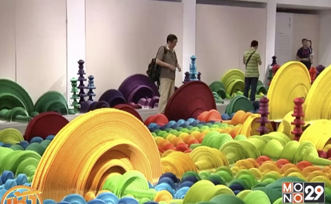 นิทรรศการปืนกระดาษสู่มิตรภาพในจีน