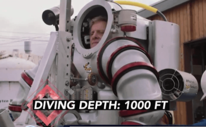 ชุดเกราะดำน้ำลึก