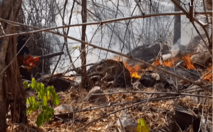 เร่งดับไฟป่า จ. พิษณุโลก