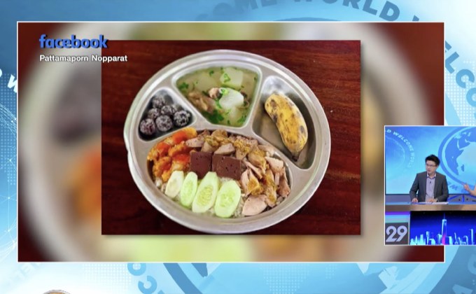 แชร์สนั่น เมนูอาหารกลางวันเด็กนักเรียนสุดหรู