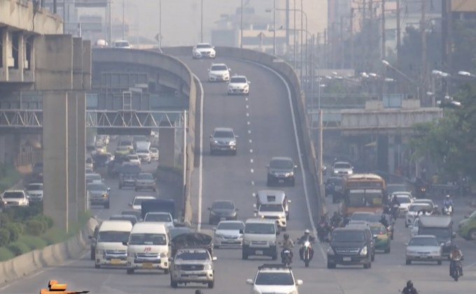 ฝุ่นในอากาศ กทม.อยู่ในเกณฑ์อันตราย 