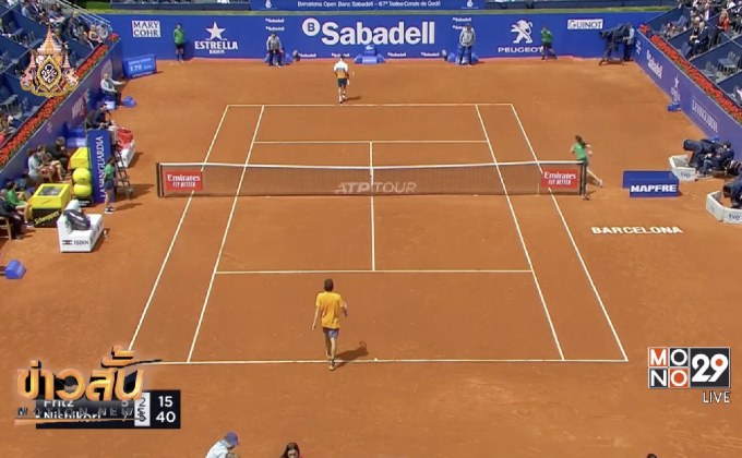 “นิชิโคริ” เข้ารอบ 3 เทนนิสบาร์เซโลน่าโอเพ่น