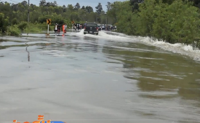 “สกลนคร-อำนาจเจริญ” หลายพื้นที่ยังมีน้ำท่วม