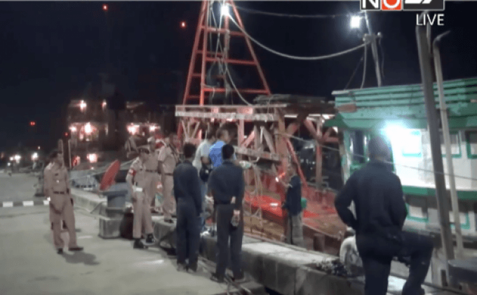 จับเรือประมงเวียดนามพร้อมลูกเรือ