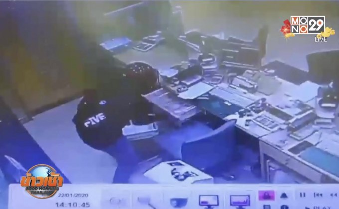 เร่งล่าโจรบุกเดี่ยวแบงก์กรุงเทพชิงเงิน 5 แสน