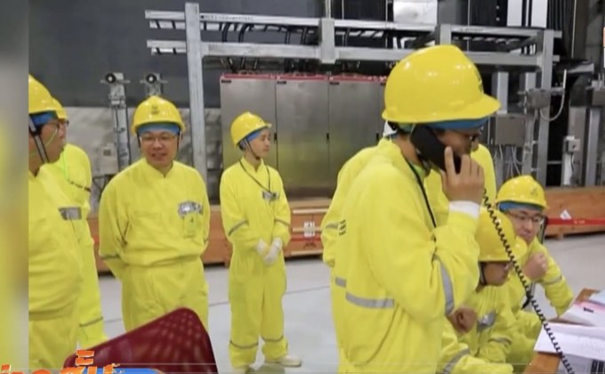 จีนเติมเชื้อเพลิงเตาปฏิกรณ์ในโรงงานนิวเคลียร์ AP1000