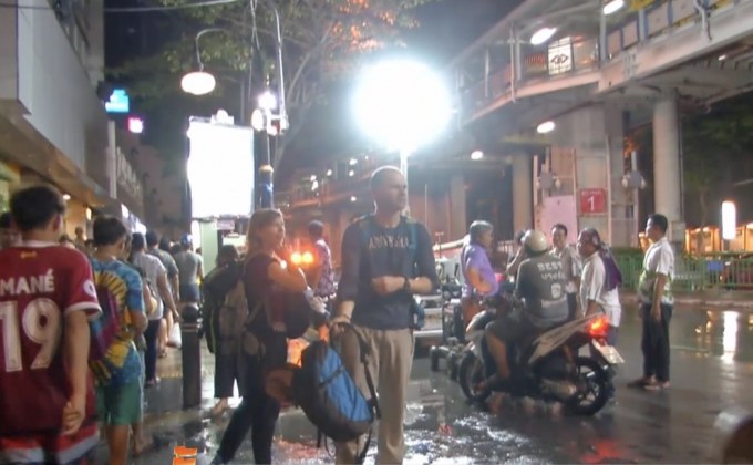 ขยะสงกรานต์สีลม เพิ่มกว่าปีก่อน 1 ตัน