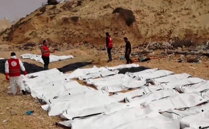 พบร่างผู้อพยพถูกพัดขึ้นฝั่งในลิเบีย