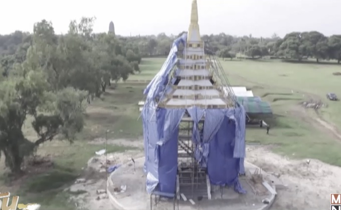 หลายจังหวัดเร่งก่อสร้างพระเมรุมาศจำลอง
